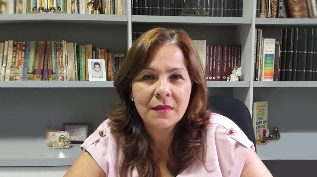 La presidenta Consecomercio de Venezuela, María Carolina Uzcátegui.