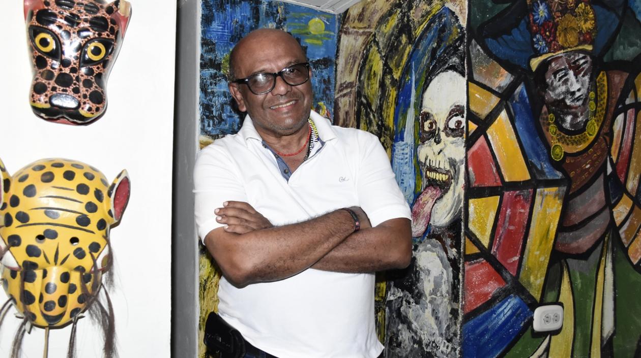 El gestor cultural Moisés Pineda.