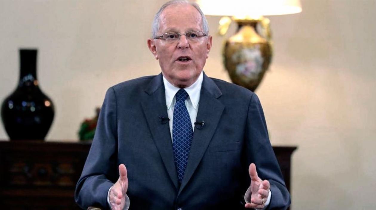 El presidente de Perú, Pedro Pablo Kuczynski.