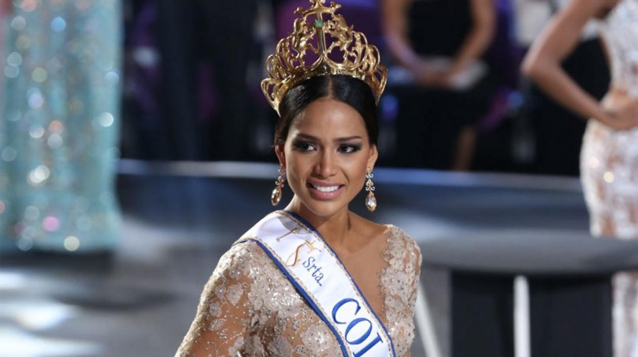 Andrea Tovar, señorita Colombia 2016.