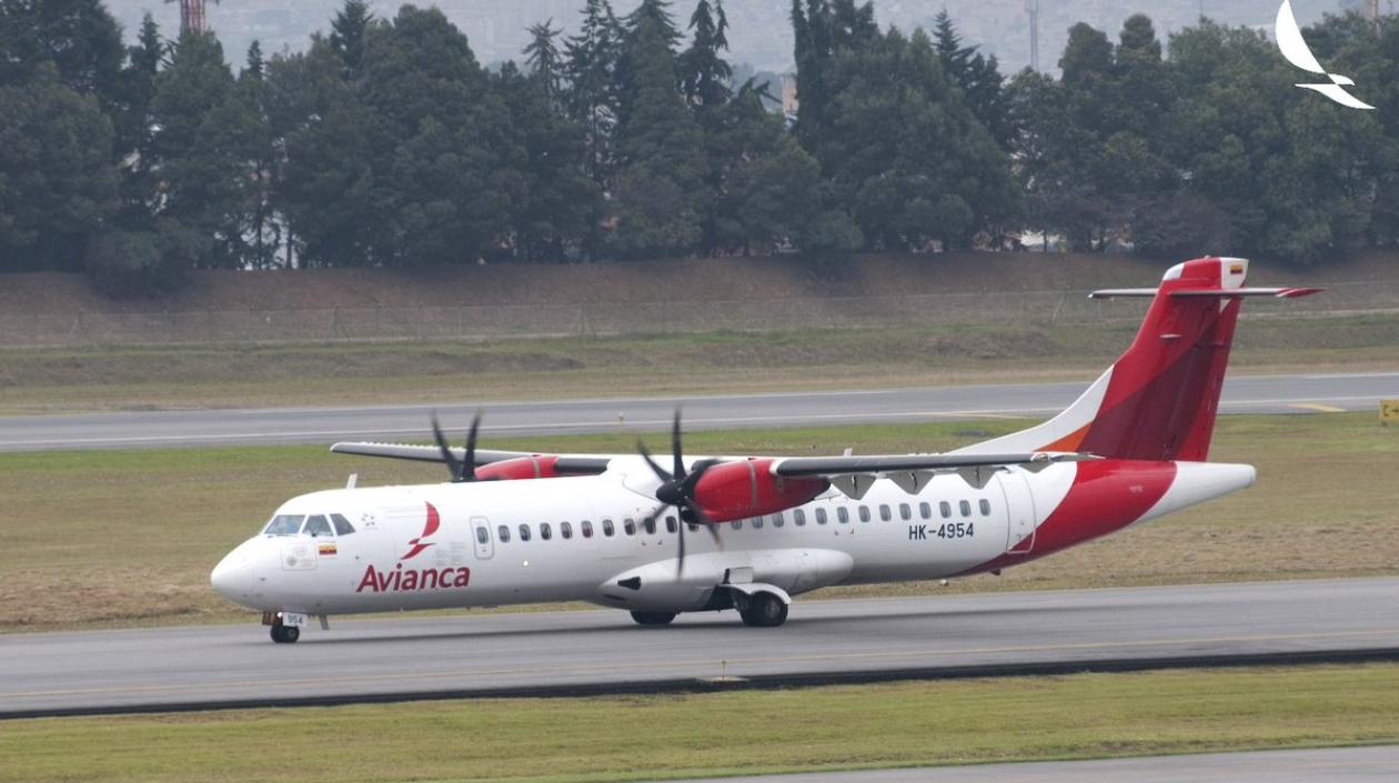 Avión de Avianca.