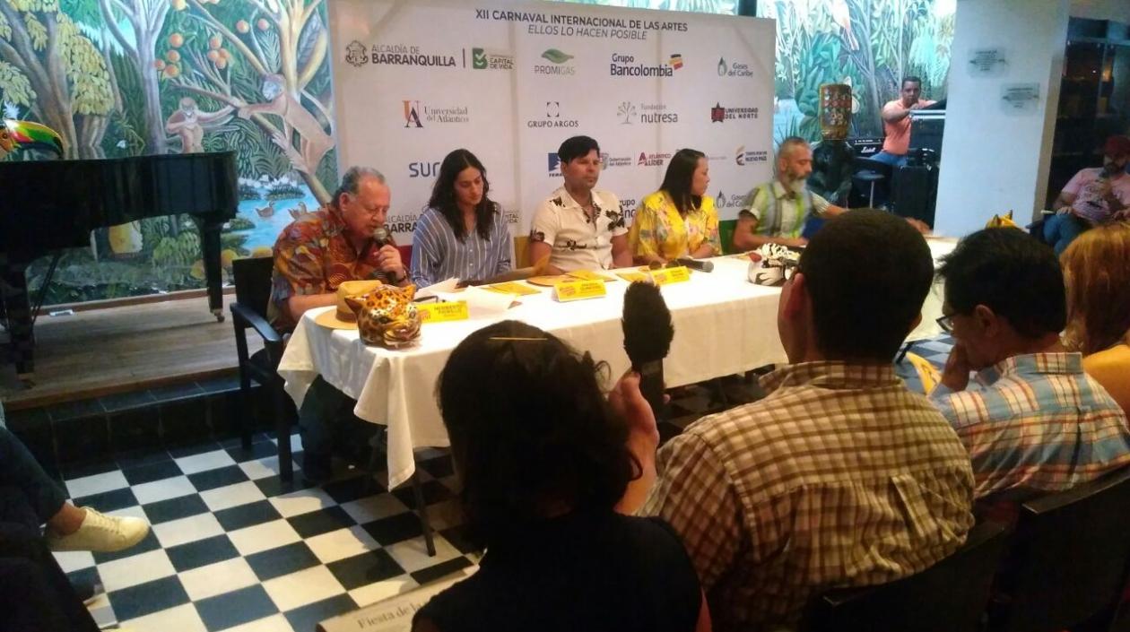 Heriberto Fiorillo presidió la rueda de prensa del evento.