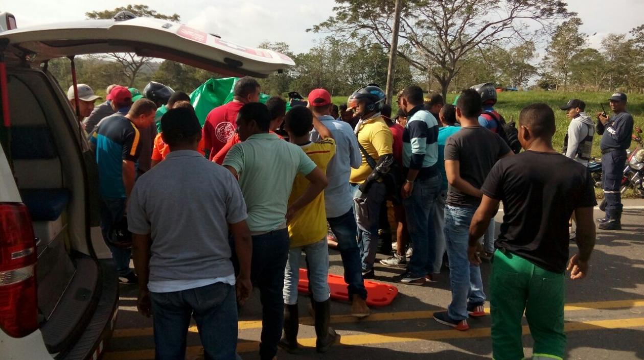 Lugar de los hechos.