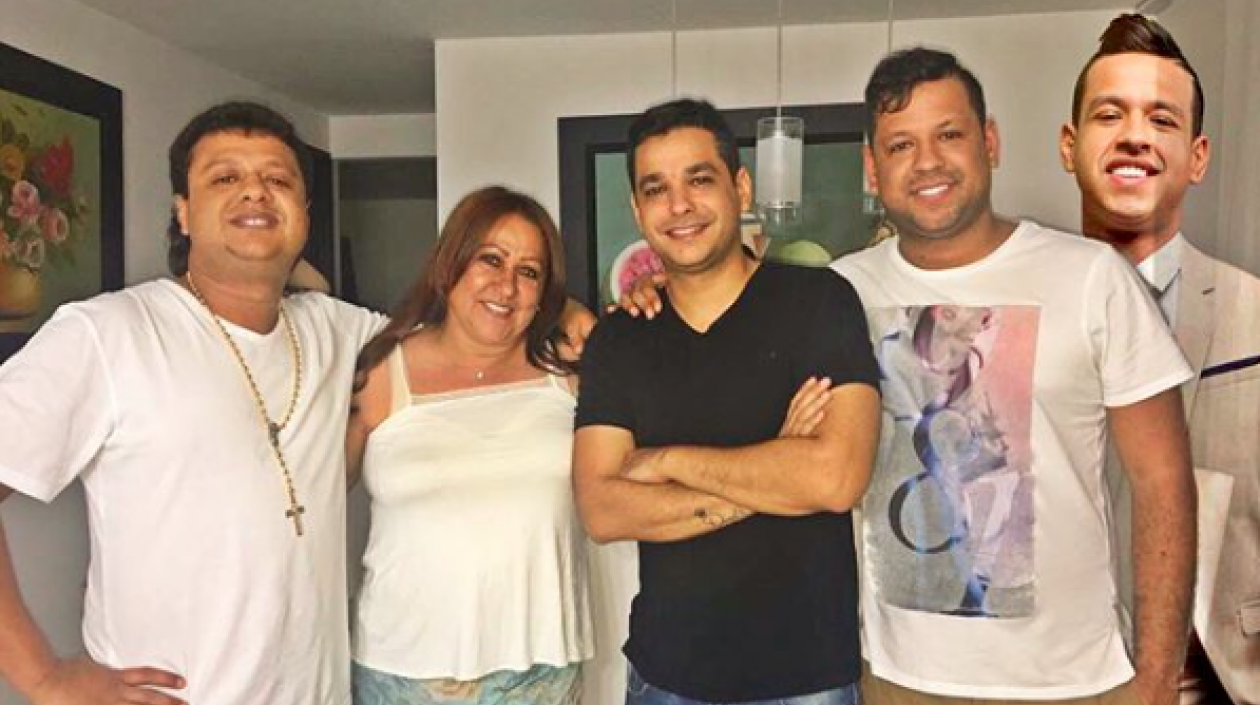 Rafael Santos, Patricia Acosta, Diomedes de Jesús, Luis Ángel Díaz y Martín Elías.