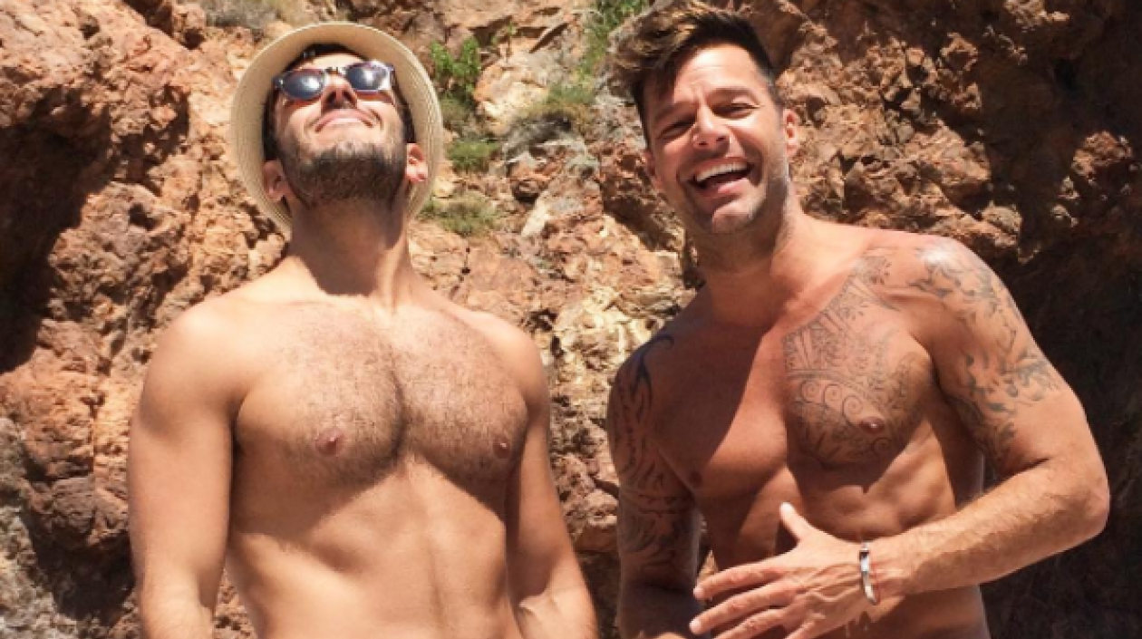 Jwan Yosef y Ricky Martín.
