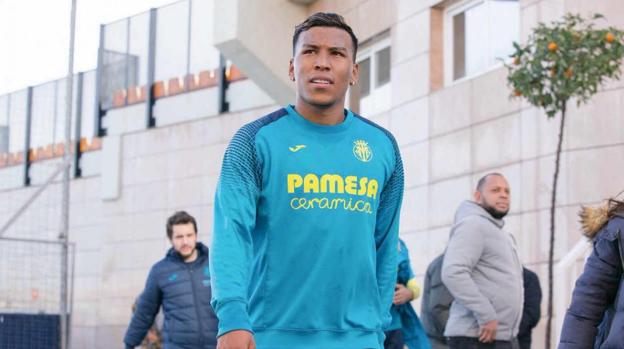 Roger Martínez, delantero del Villarreal. 