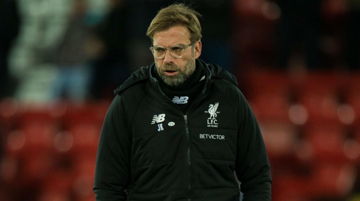 Jurgen Klopp, entrenador de Liverpool. 