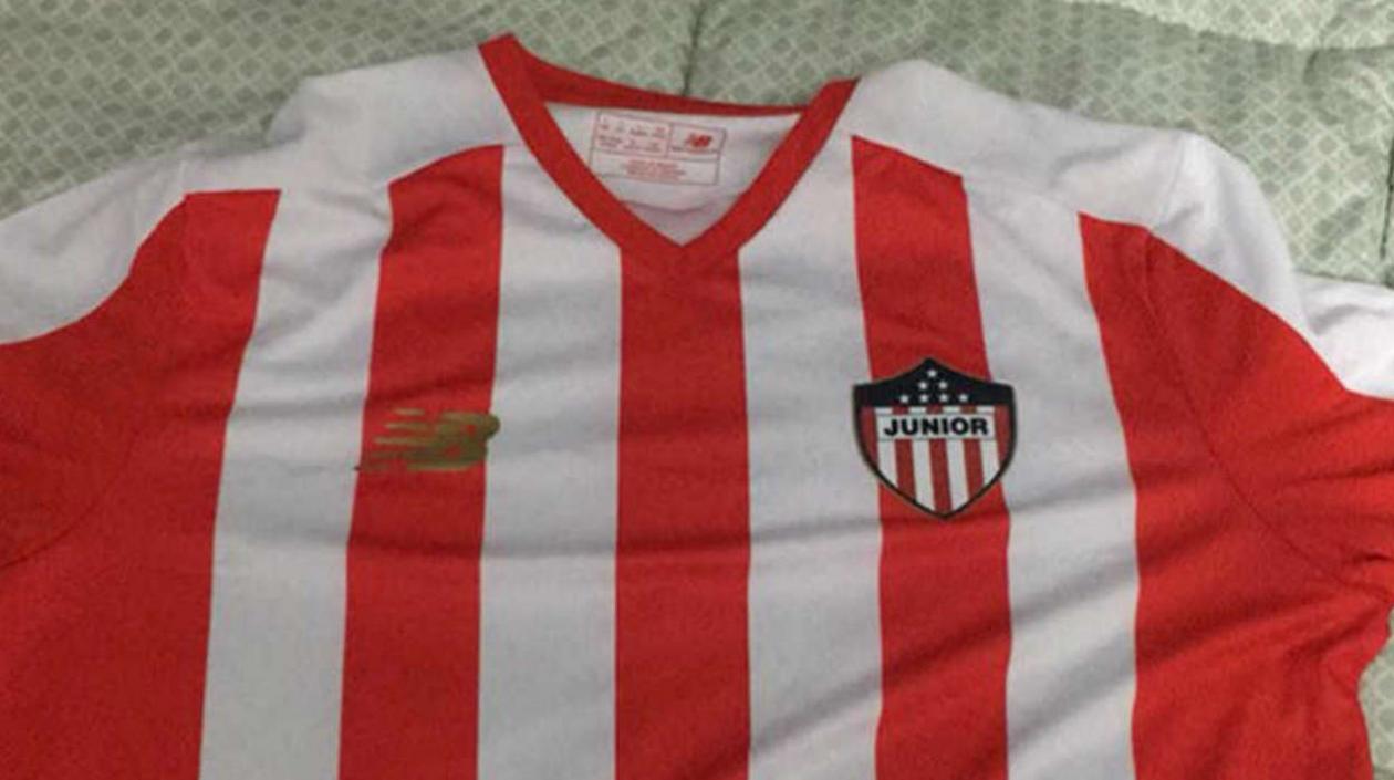 Camiseta de Junior temporada 2018. 