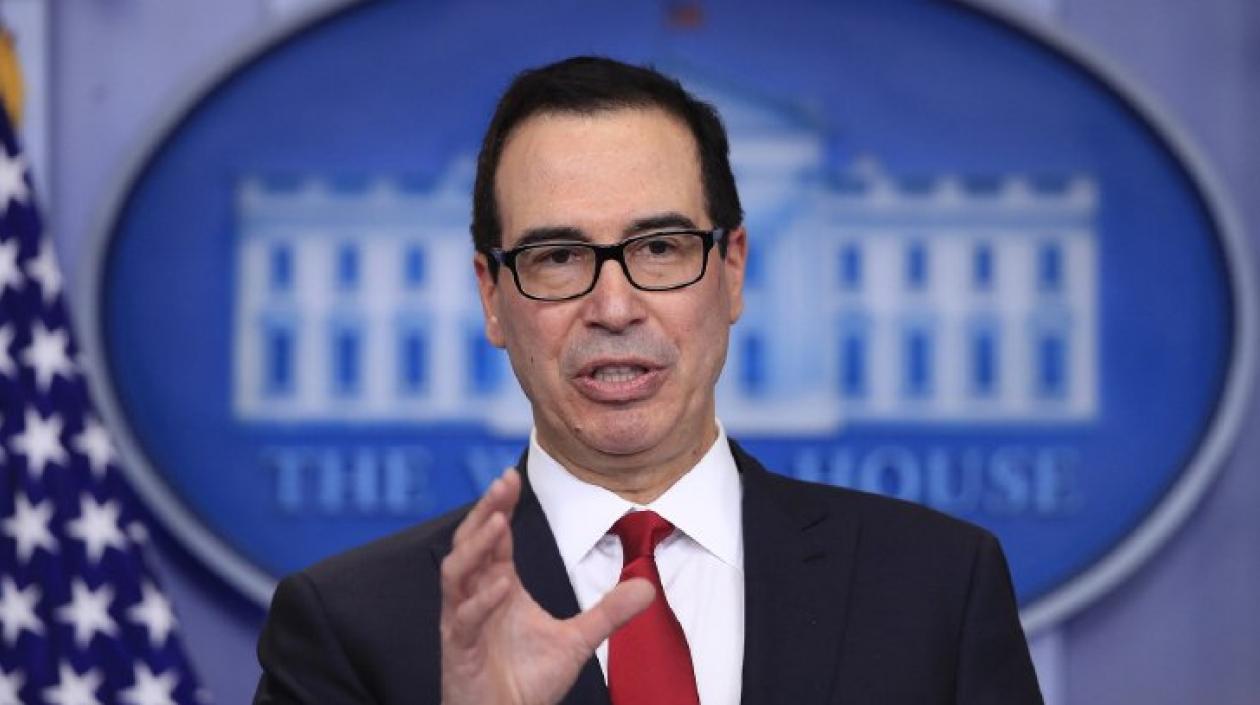 El secretario del Tesoro, Steven Mnuchin.