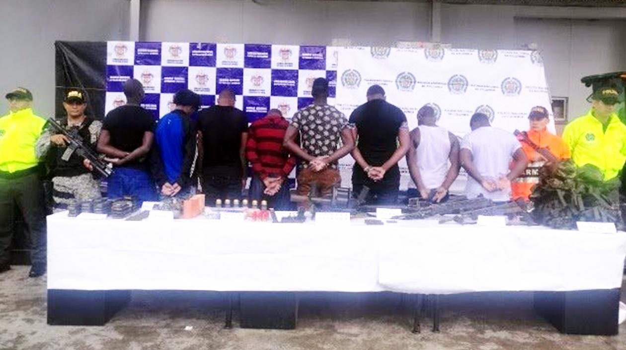 Capturan a ocho presuntos disidentes FARC en Nariño