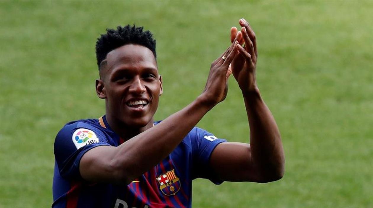 El colombiano se gozó su presentación.