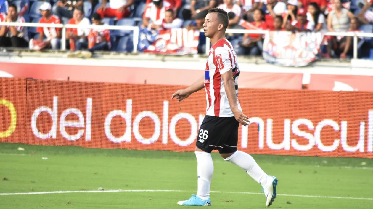 Léiner Escalante, delantero soledeño. 