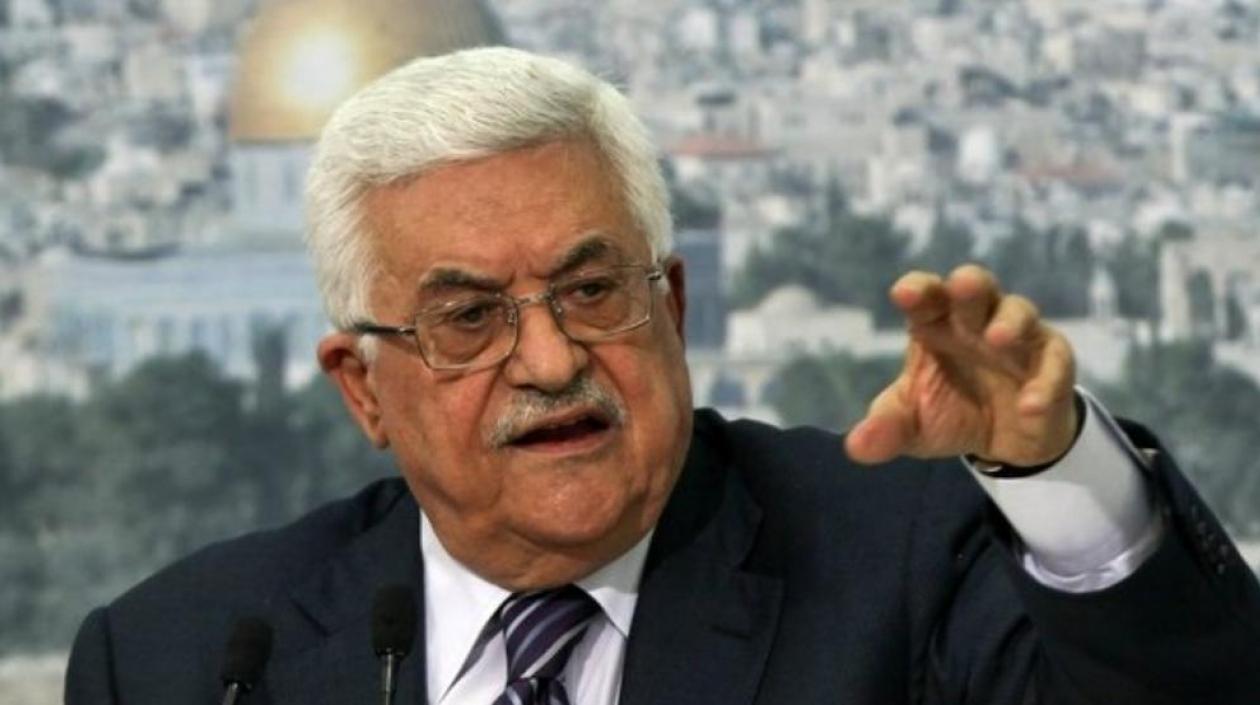 Mahmud Abás, presidente palestino.