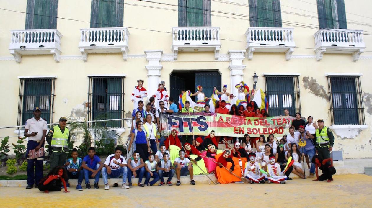 Participantes en Festicomedias 2018.