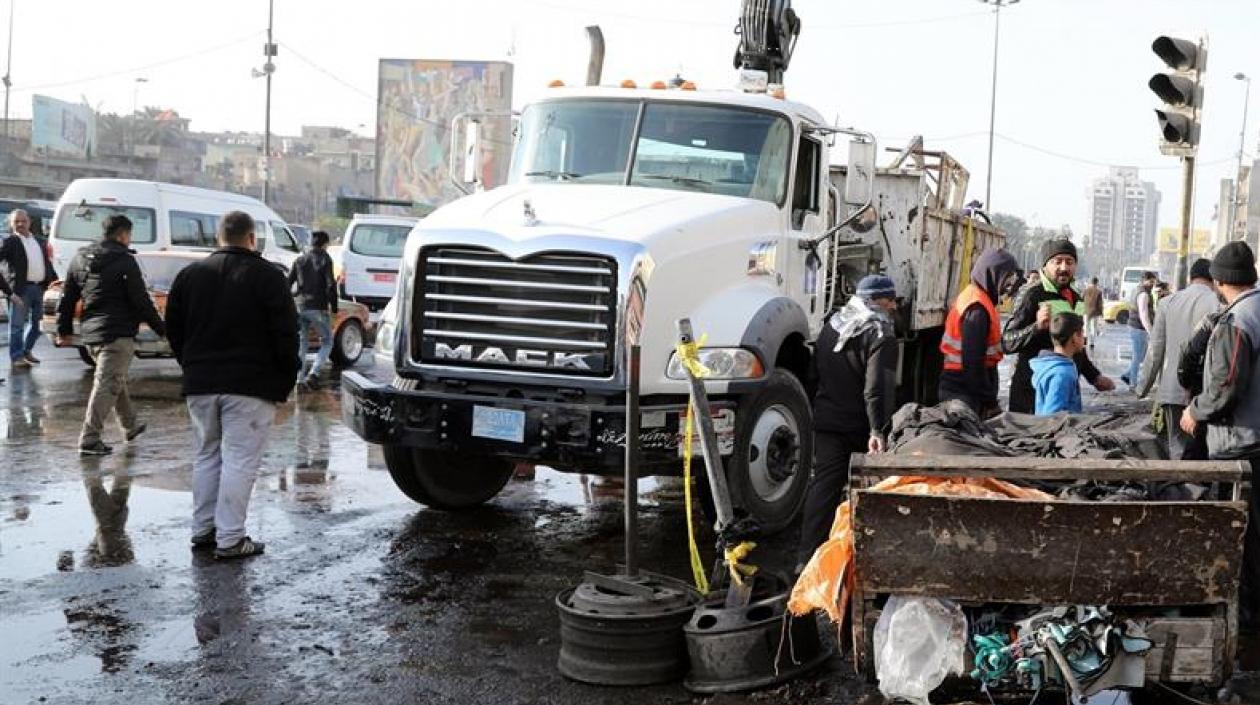 Imágenes del nuevo atentado en Bagdad que dejó 36 muertos.