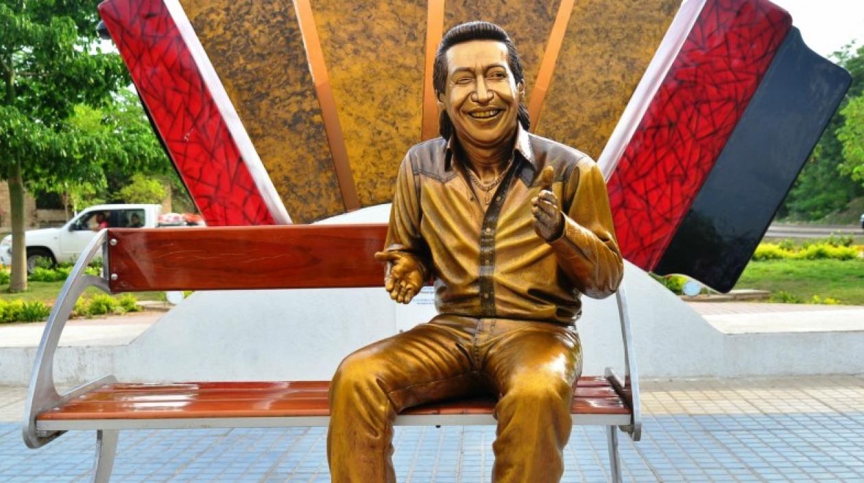 Escultura 'La silla del Cacique'.