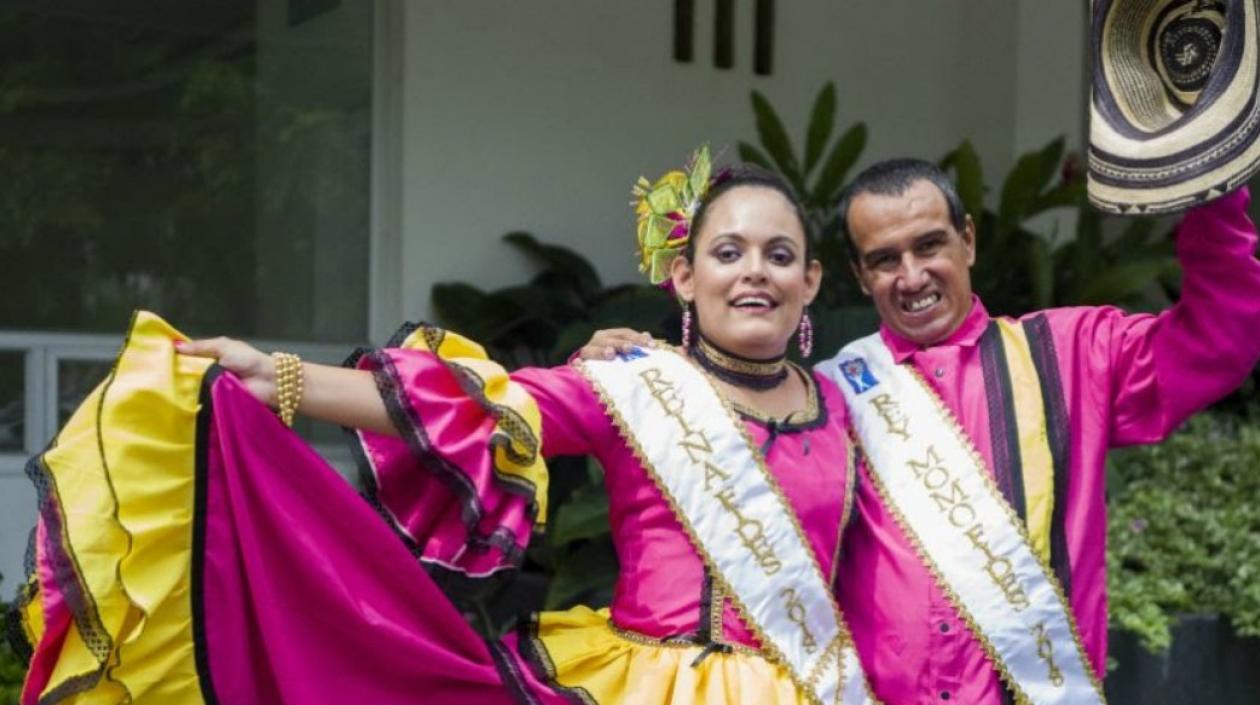 Alicia Fernández y Alberto Amarís, reyes del Carnaval de FIDES 2018.
