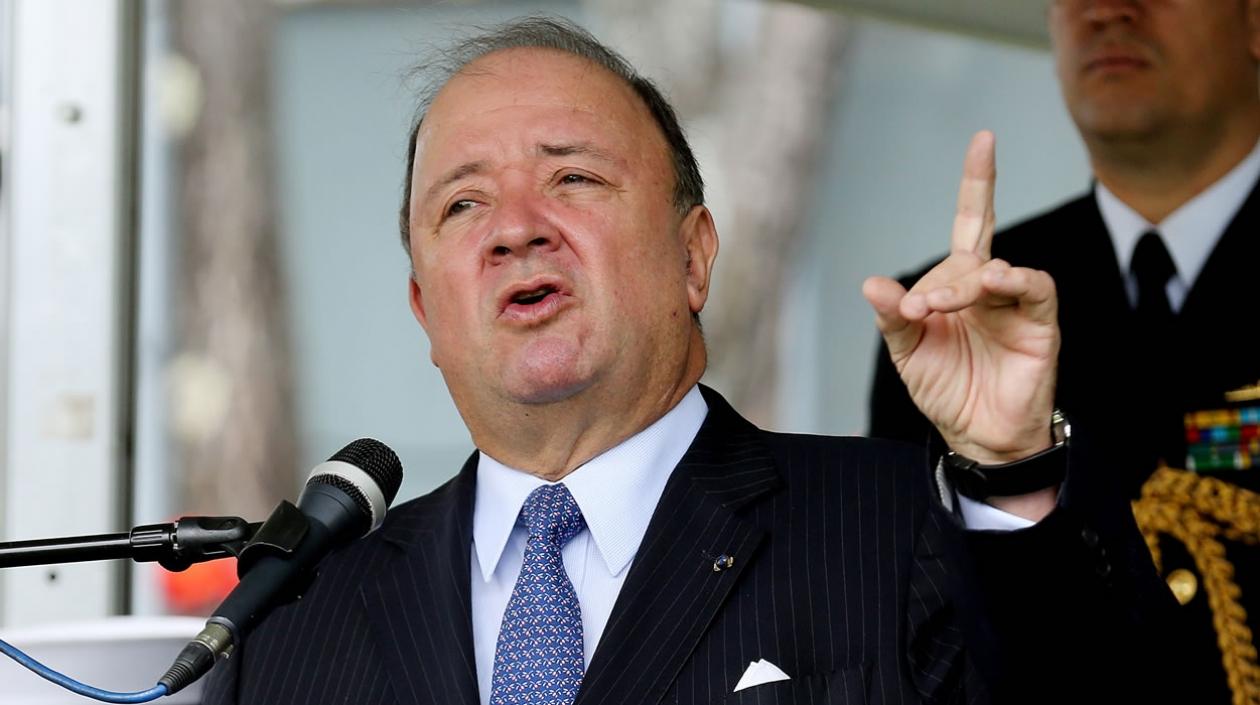 El ministro de Defensa de Colombia, Luis Carlos Villegas