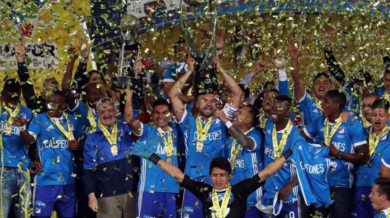 Millonarios se coronó campeón de la Liga Águila II.
