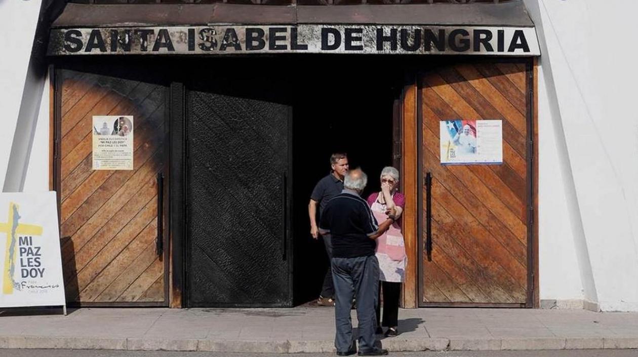 Iglesia Santa Isabel Hungría de Chile.