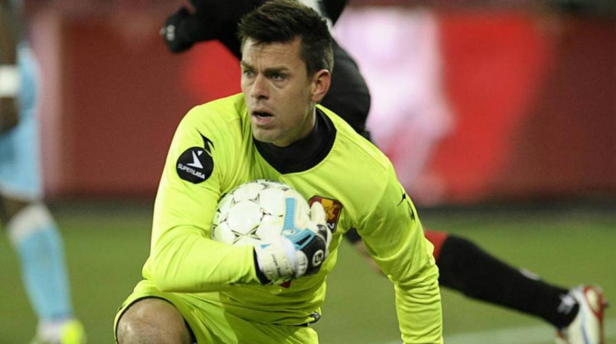 Jesper Hansen, arquero sueco. 