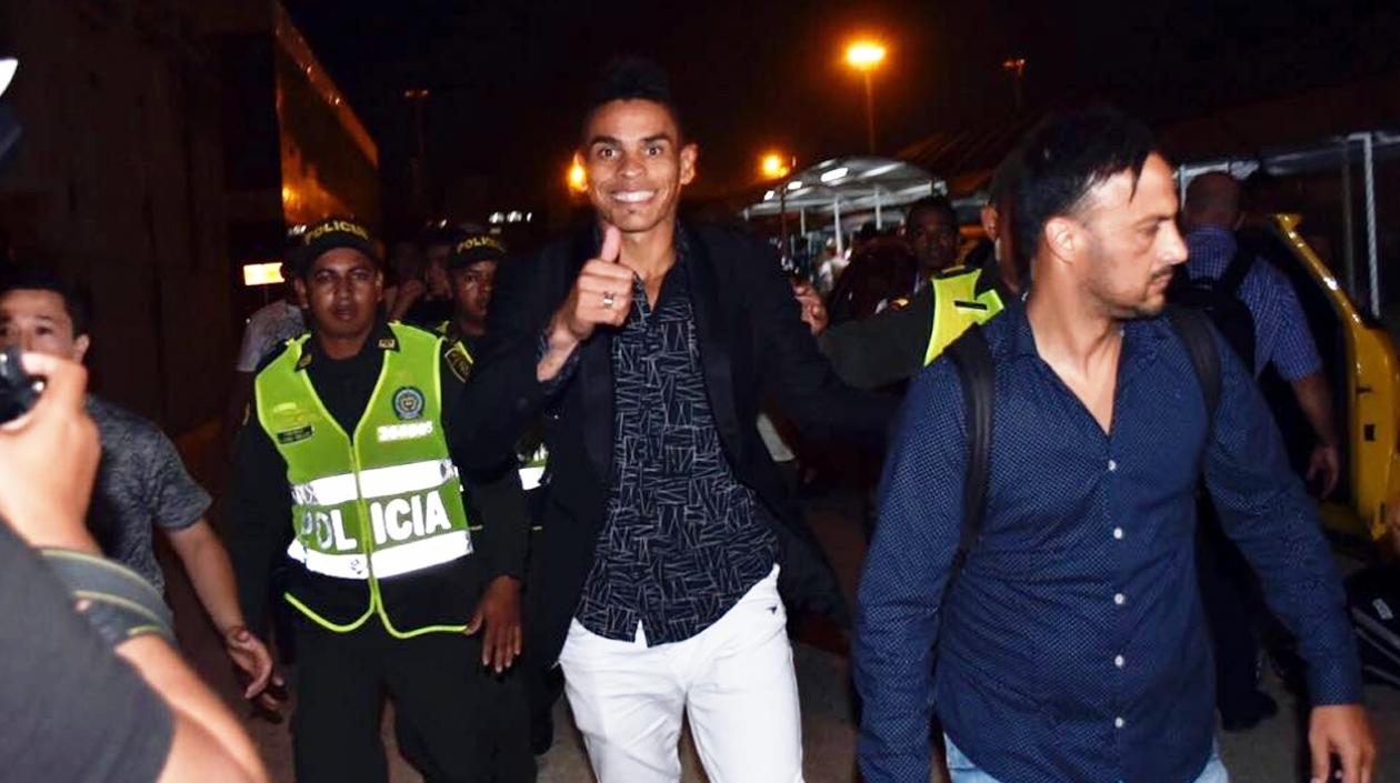 El delantero uruguayo, Jonatan Álvez