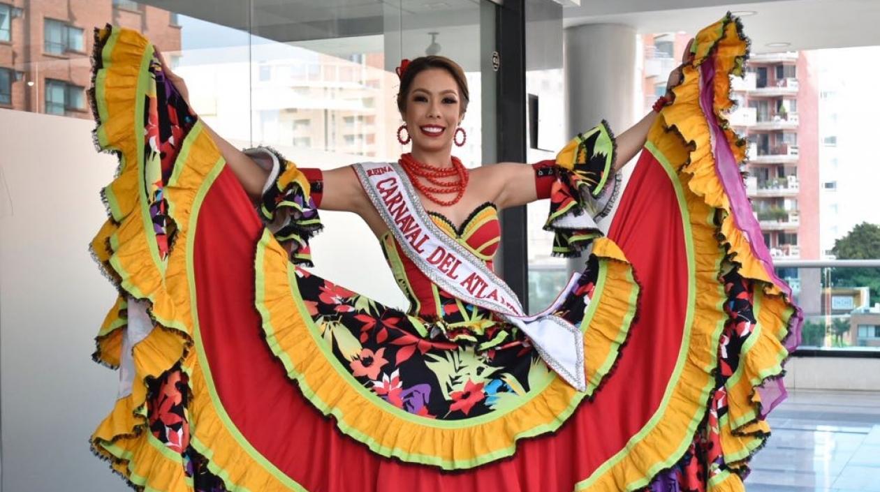 María Alejandra Borrás, reina del Atlántico 2018.