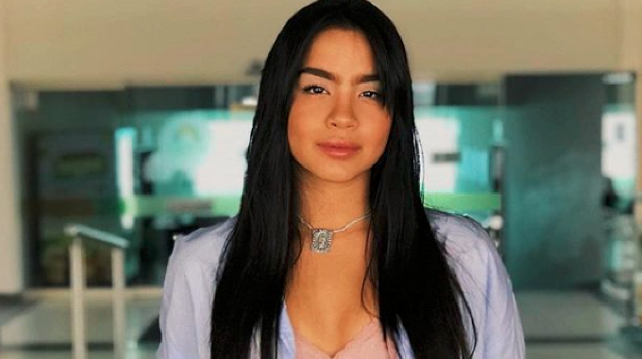 La cantante barranquillera Salomé Camargo.