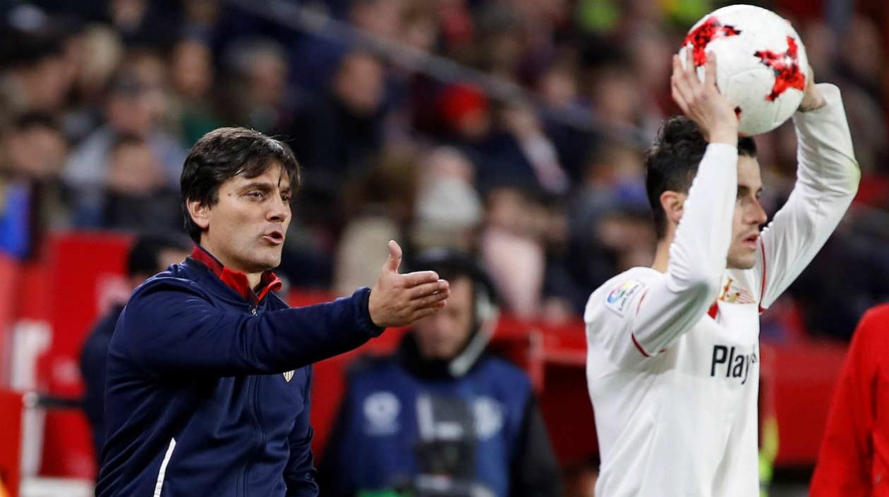 Vincenzo Montella, técnico italiano. 