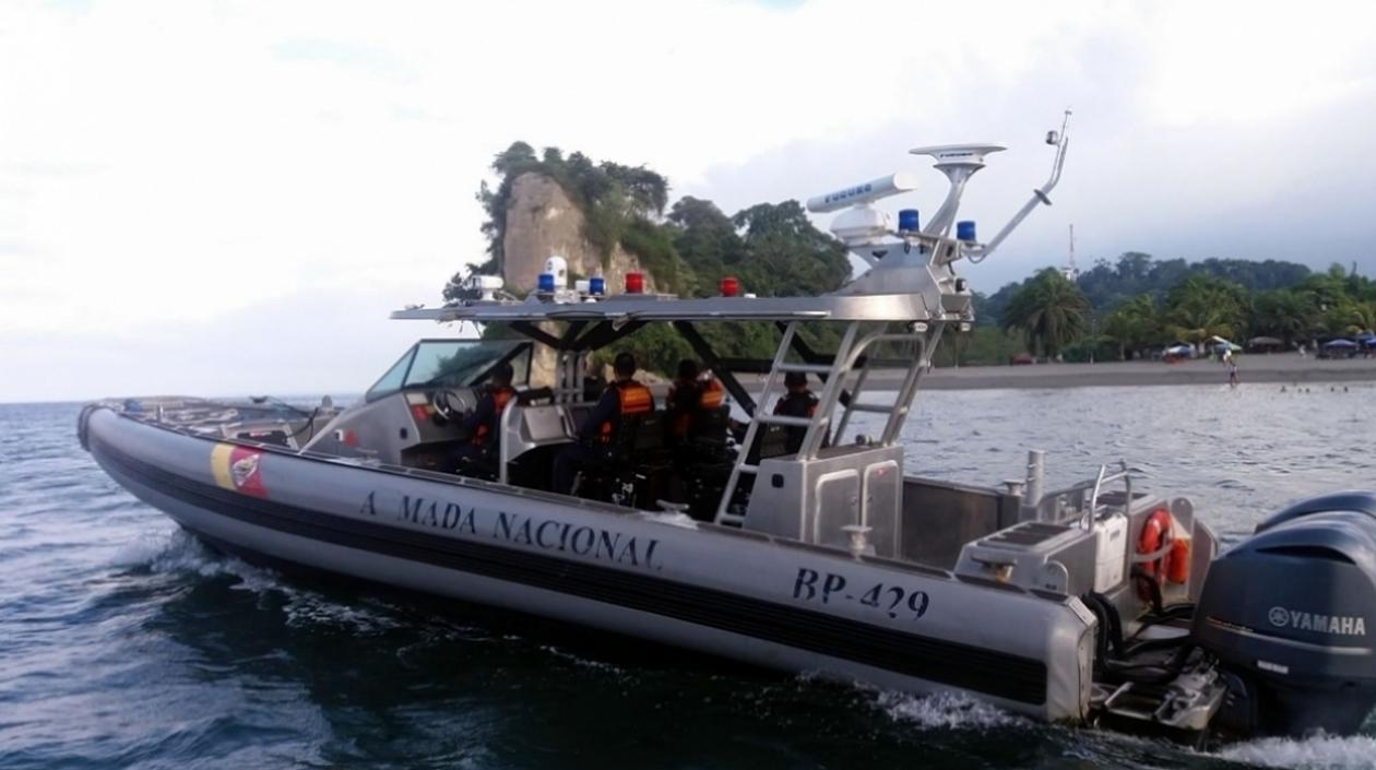Fueron trasladados hasta la Estación de Guardacostas de San Andrés.