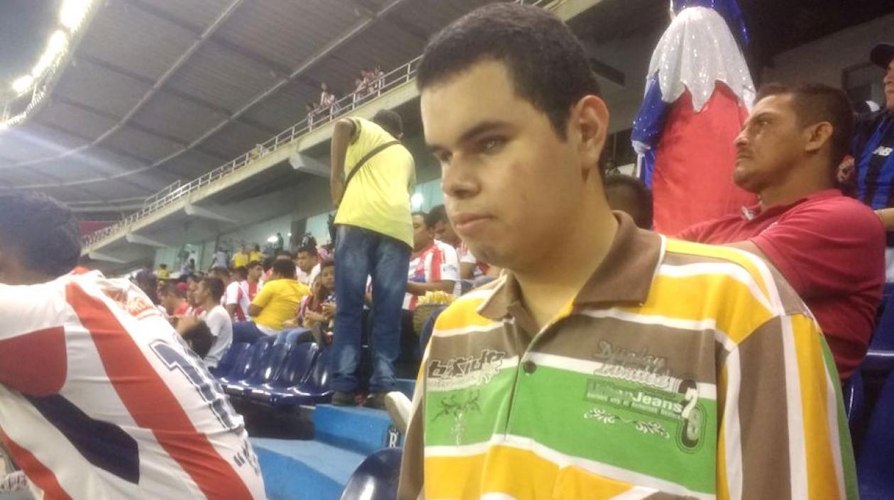 Brandon Niño Palma, presente en el Metropolitano.