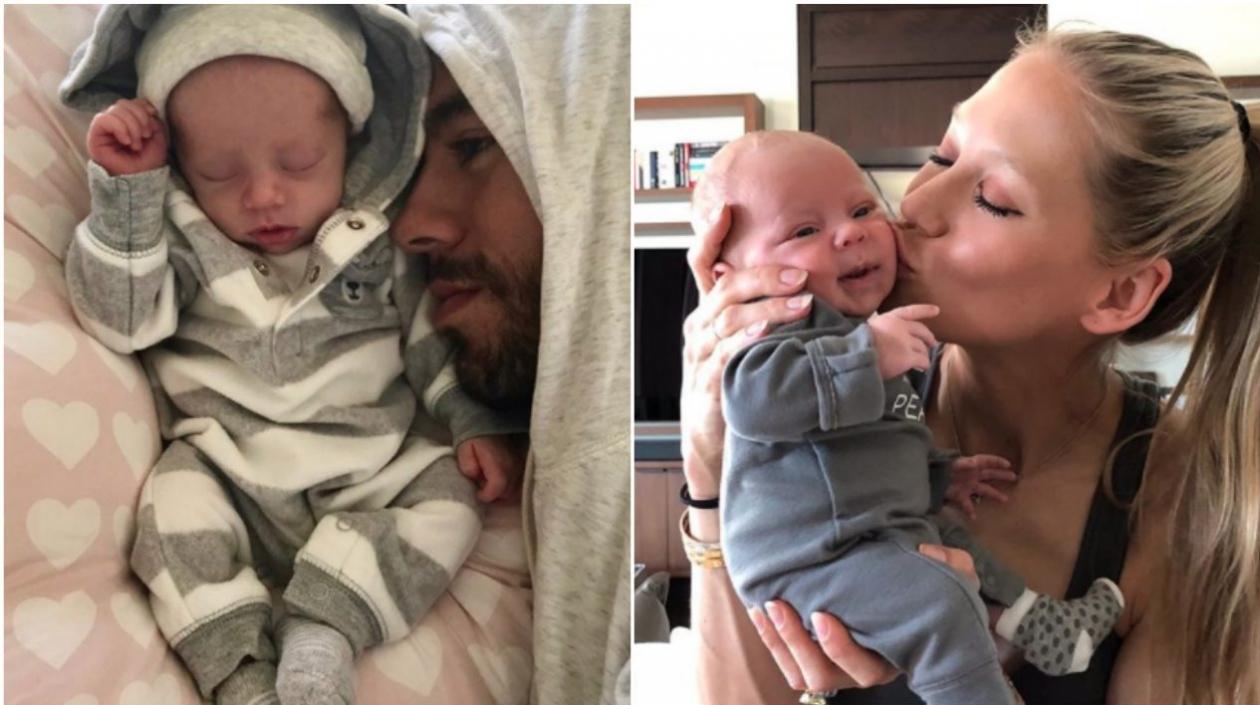 Nicholas y Lucy presentan sus hijos en sus redes sociales.