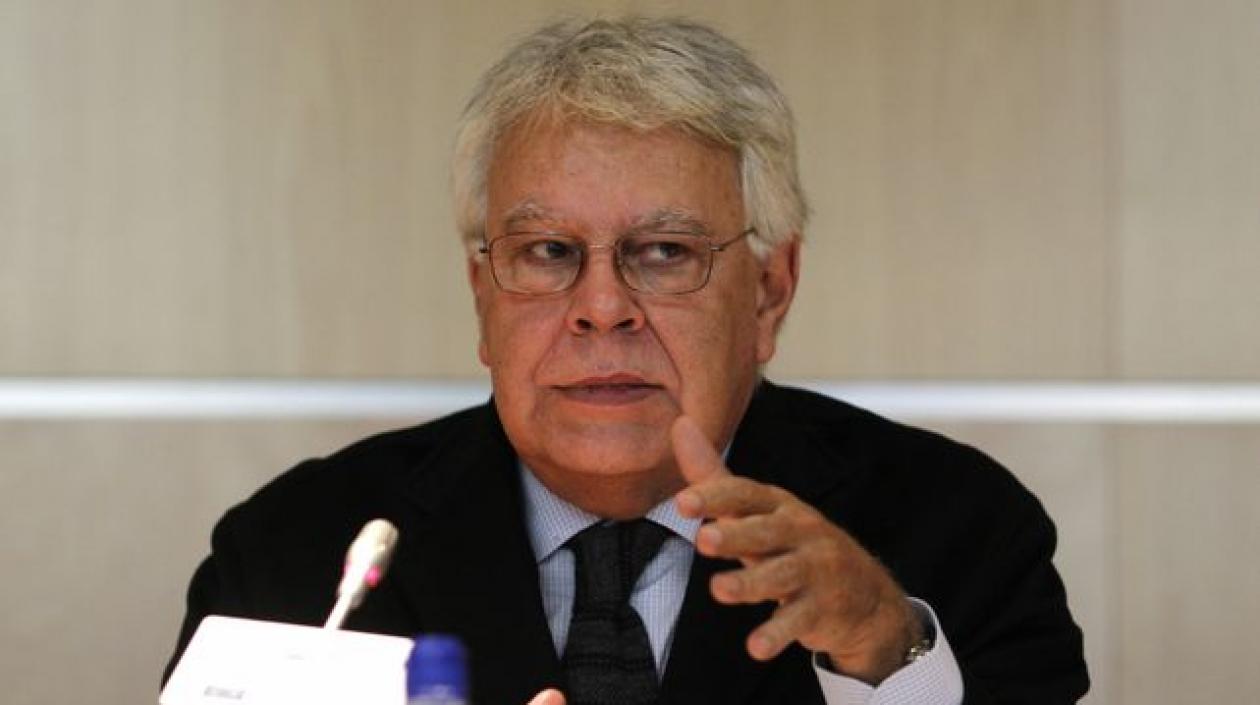 El expresidente del Ejecutivo español Felipe González.