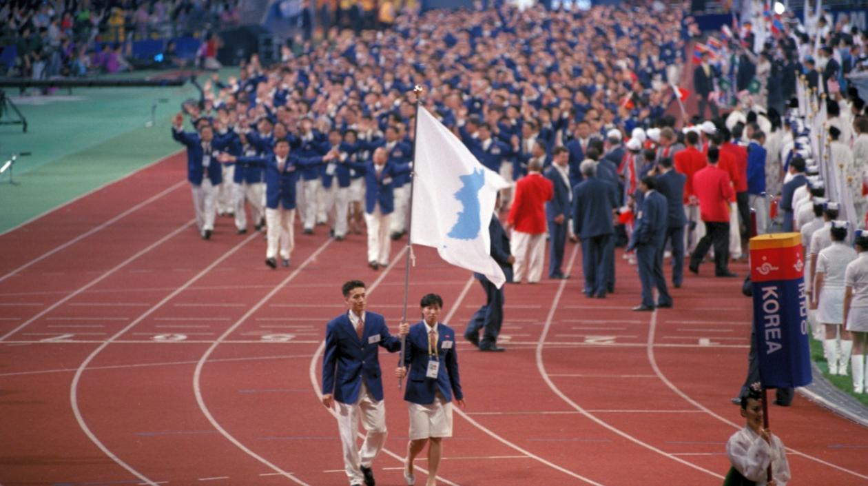 Las dos coreas desfilarán juntas en los Juegos Olímpicos de Invierno que arrancan el 9 de febrero.