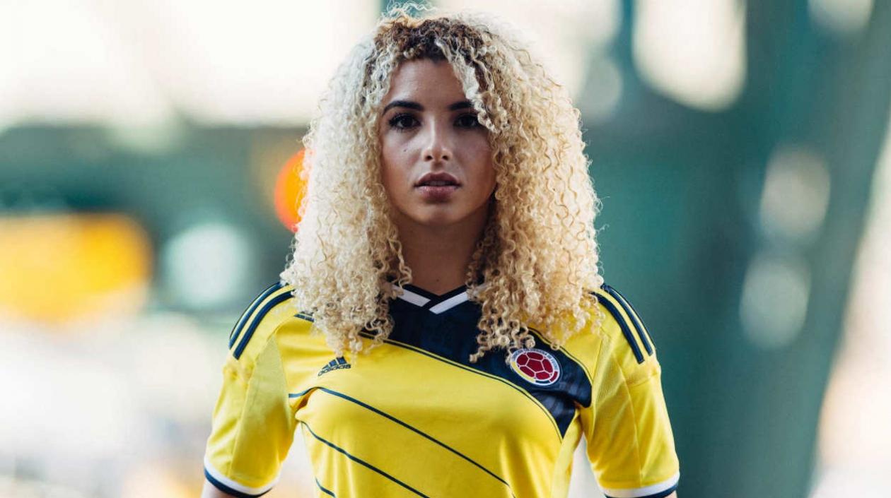 Chelsea Cabarcas, jugadora colombiana. 