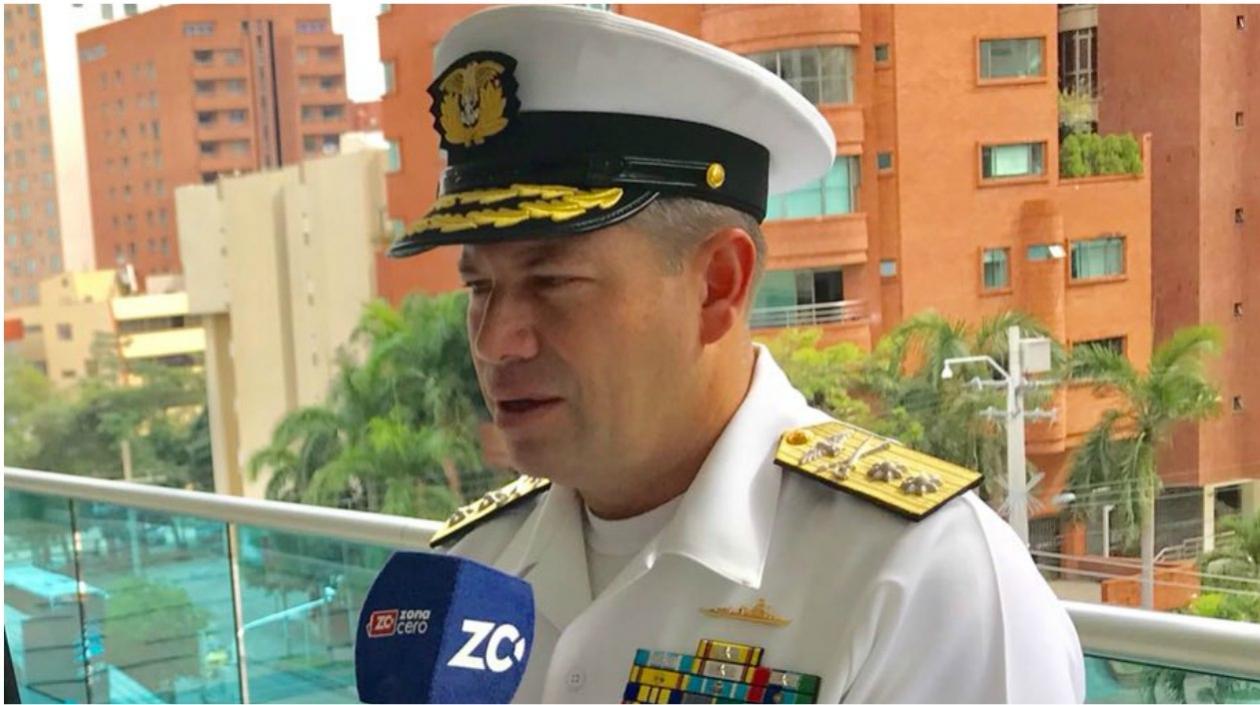 Contraalmirante Juan Ricardo Rozo Obregón, director de la Escuela de Suboficiales ARC Barranquilla.