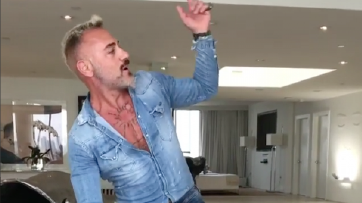 El Dj italiano Gianluca Vacchi.