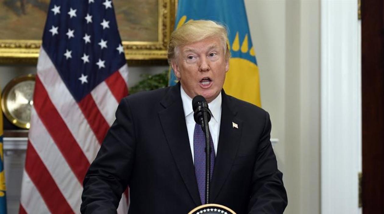 Donald Trump, presidente de Estados Unidos.