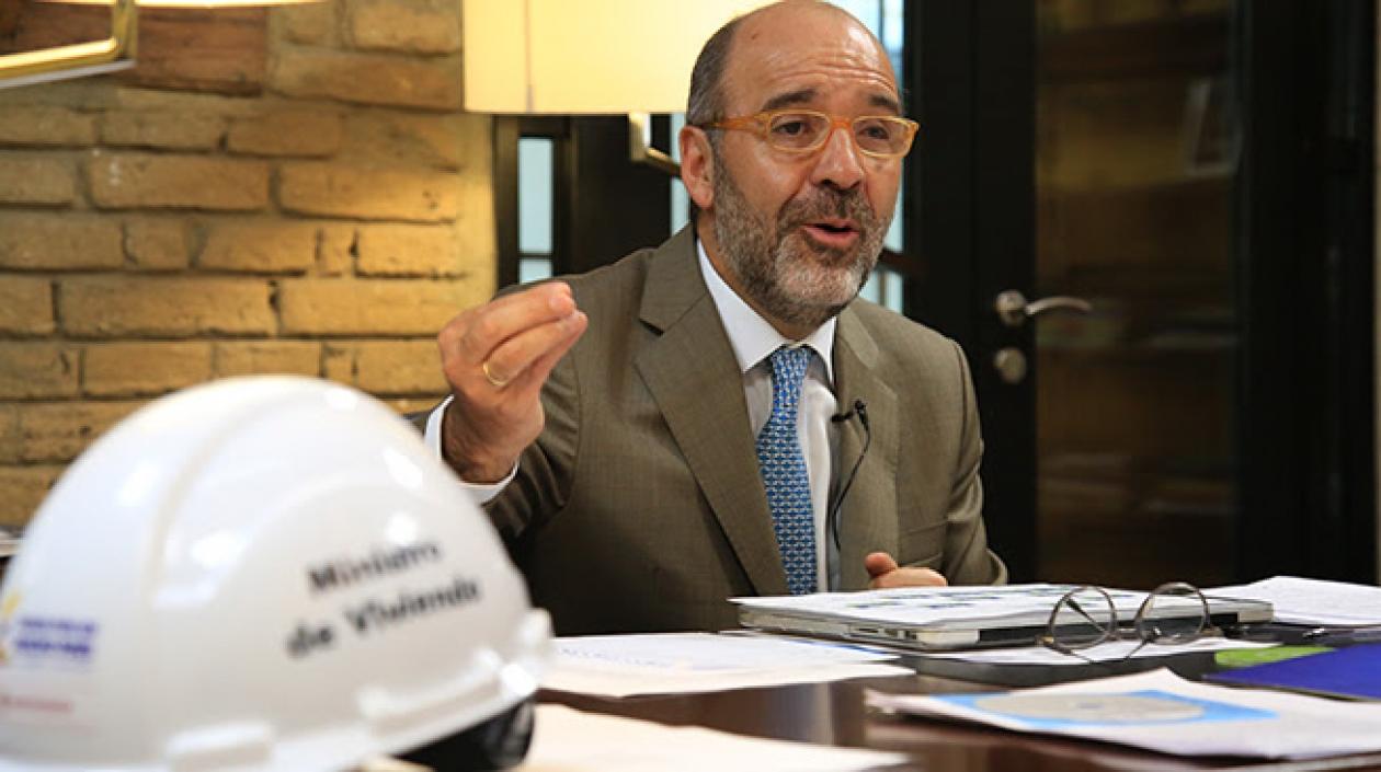 Camilo Sánchez, ministro de Vivienda.