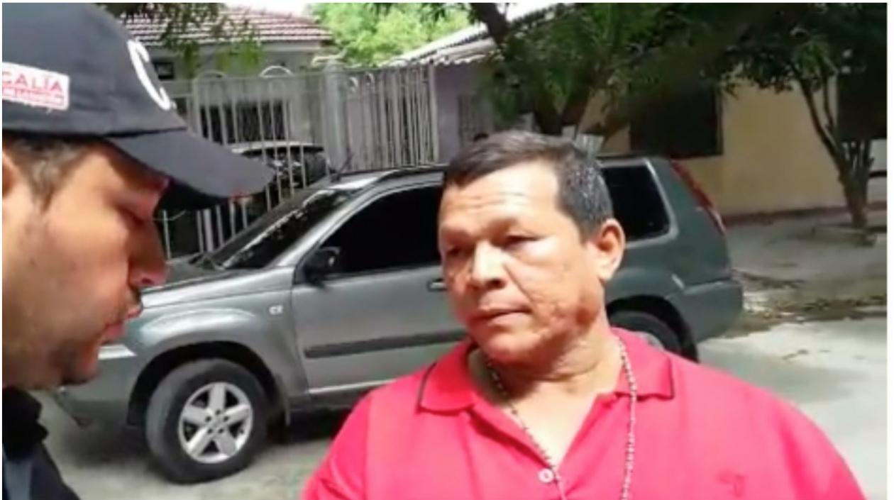 Manuel Esteban Pinto Jinete, chamán capturado.