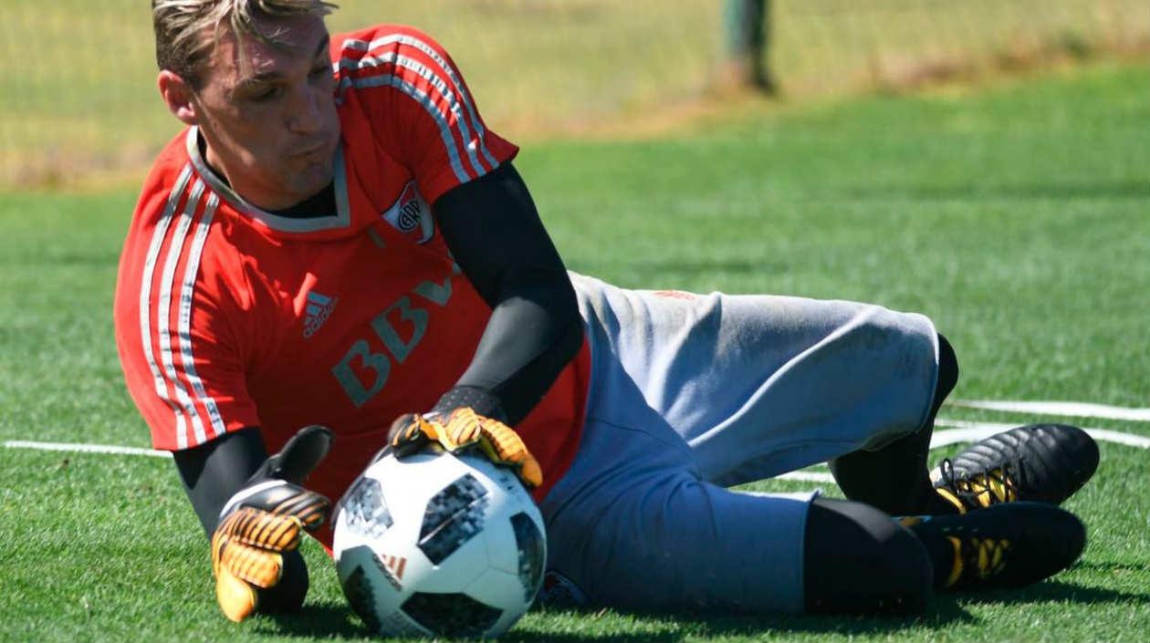 Franco Armani, arquero de River Plate. 