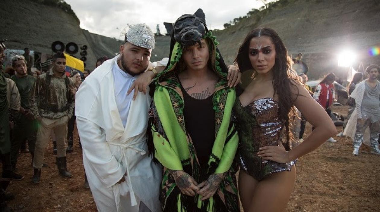 Jeón, J Balvin y Anitta.