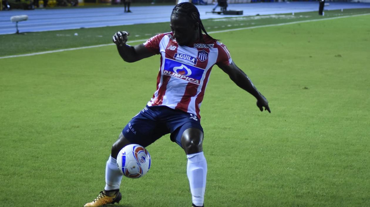 Yimmi Chará, volante de Junior. 