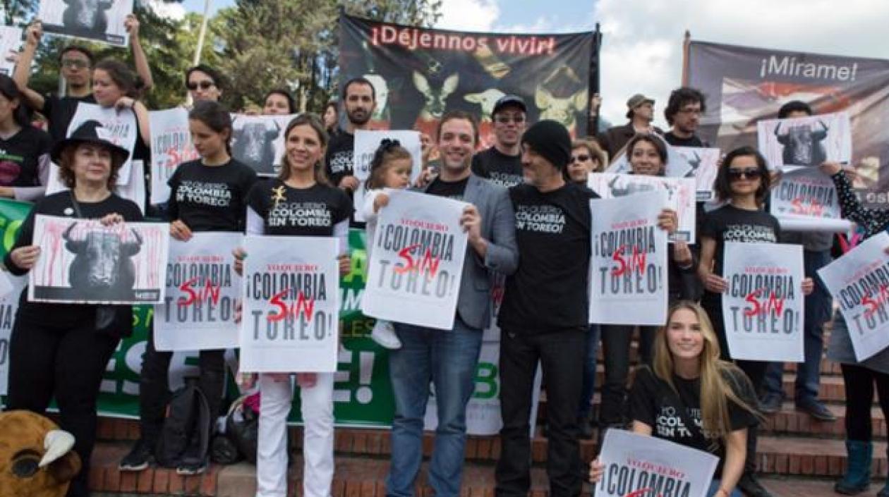 Una Colombia sin toros piden los ciudadanos.