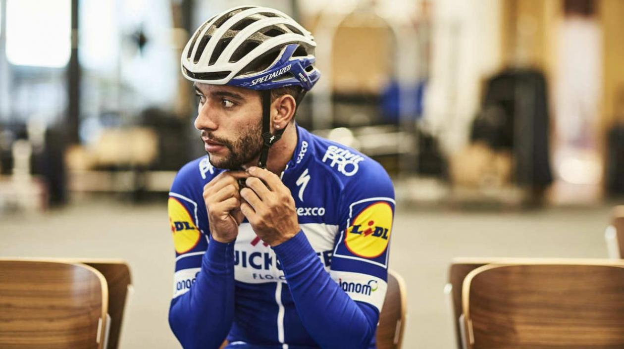 Fernando Gaviria, ciclista colombiano. 