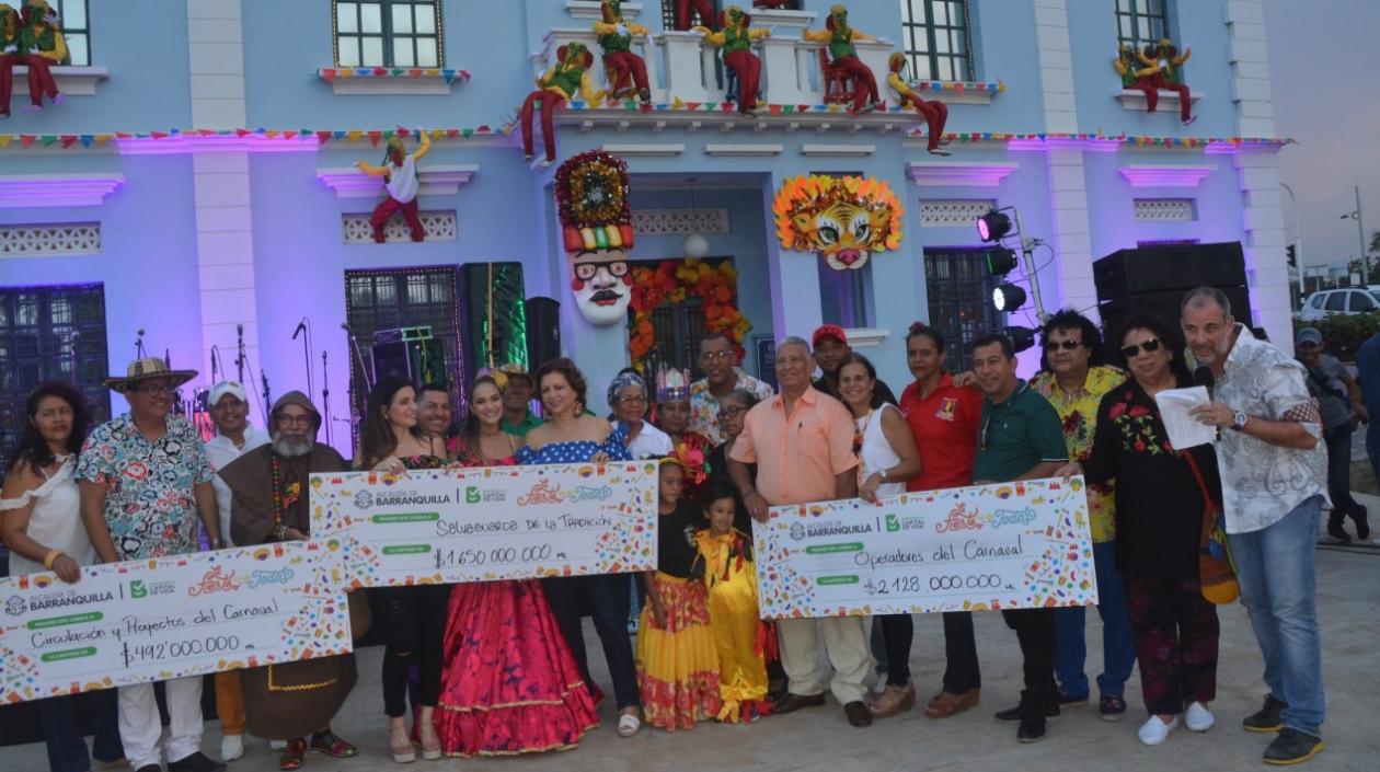 Los aportes son importantes para salvaguardar el carnaval.