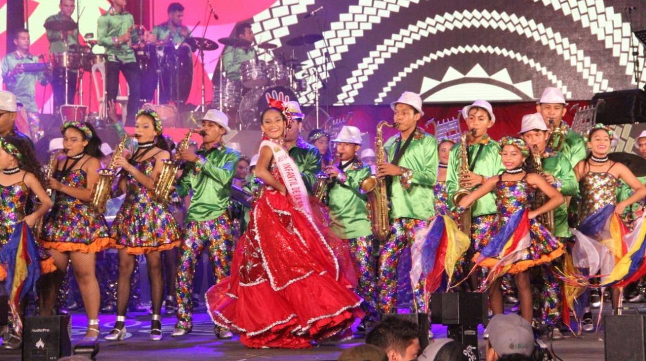 Laura Ospino, Reina Infantil del Carnaval de la 44.