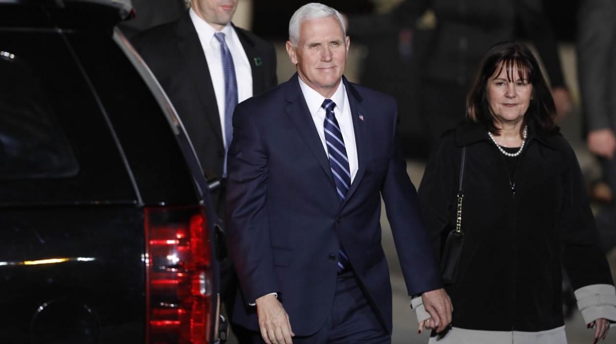 El vicepresidente de Estados Unidos, Mike Pence