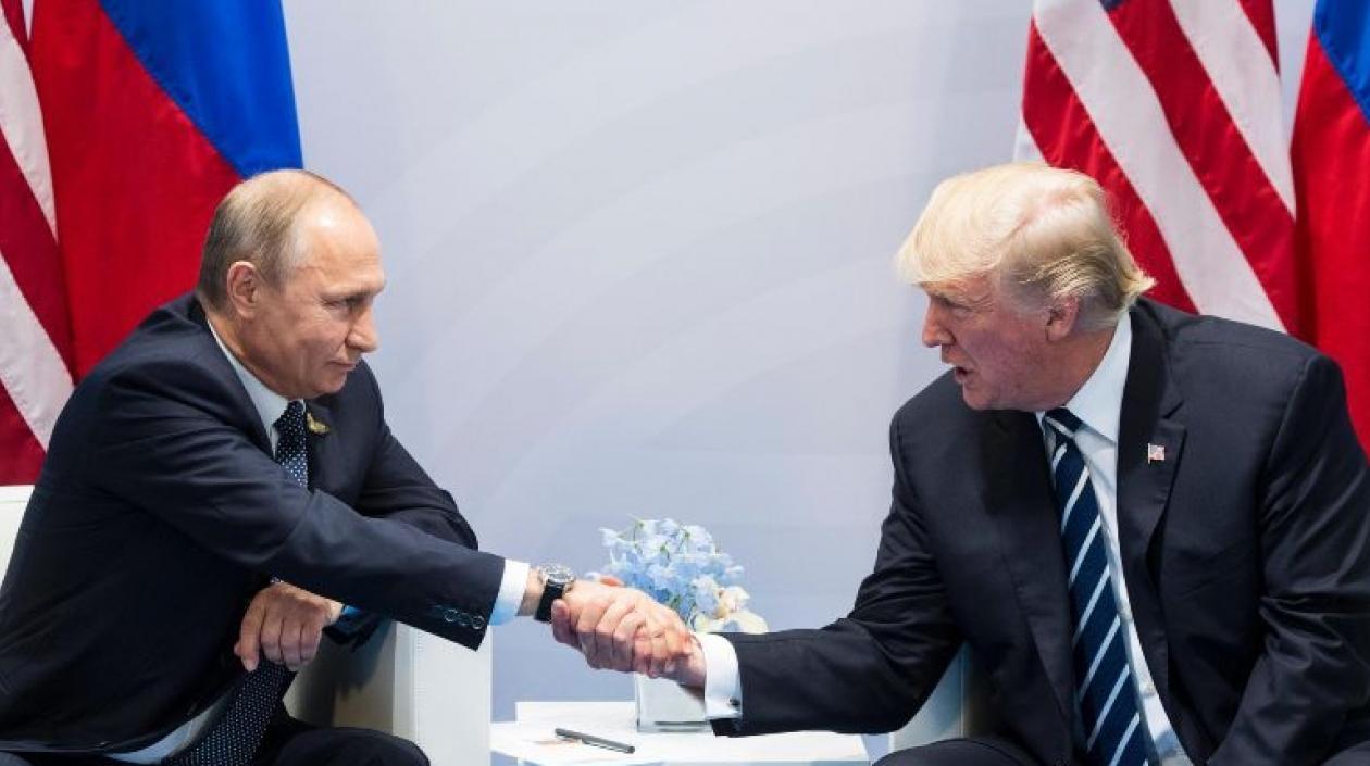 Vladimir Putin y Donald Trump.