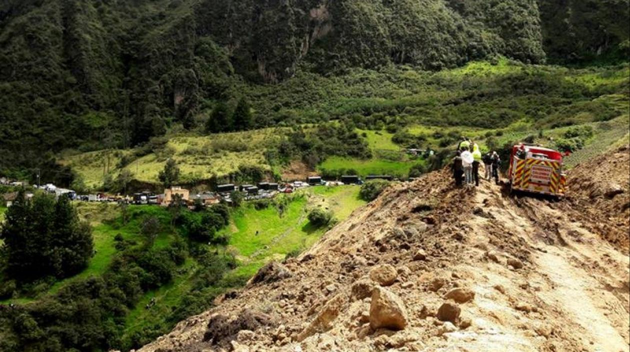Lugar de la tragedia en el departamento de Nariño.